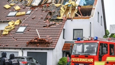 Laut Wetterdienst DWD gab es einen Tornado in Ulm. (Archivbild) (Foto: Jason Tschepljakow/dpa)