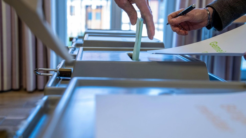 In Wülfershausen waren etwa 1.300 Menschen wahlberechtigt. (Symbolbild) (Foto: Pia Bayer/dpa)