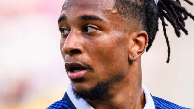 Lenkt das Spiel der Franzosen: Bayern-Profi Michael Olise. (Foto: Tom Weller/dpa)