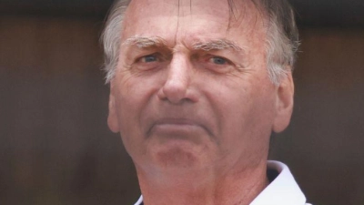 Bolsonaro stand wegen Verstößen gegen gerichtliche Auflagen unter Hausarrest. (Archivbild) (Foto: Luis Nova/AP/dpa)