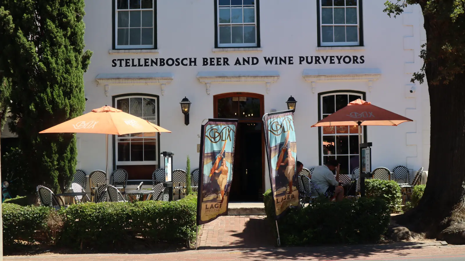 Bier gibts hier aber auch. (Foto: Gudrun Bayer)