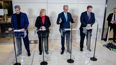 Kanzler Merz: „Ein starkes Deutschland braucht eine starke Wirtschaft.“ (Foto: Kay Nietfeld/dpa)