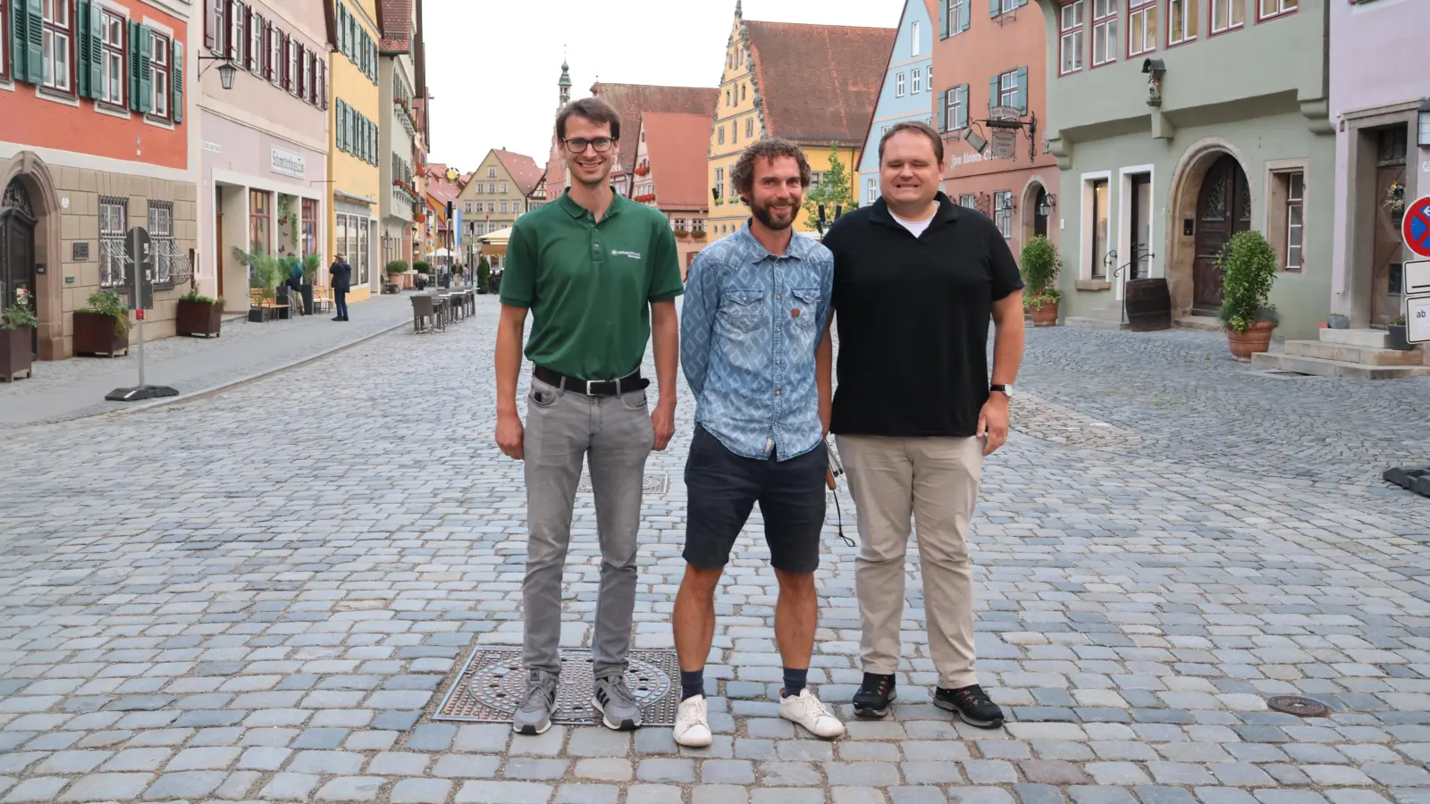 Florian Schneider, Florian Zech und Andreas Schirrle (von links) sind aus der CSU-Fraktion im Dinkelsbühler Stadtrat ausgetreten. Sie bilden jetzt die neue Gruppierung „Dinkelsbühl gemeinsam gestalten”. (Foto: Martina Haas)
