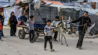 Die UN warnen vor einer Hungersnot in dem Küstenstreifen. (Foto: Abed Rahim Khatib/dpa)