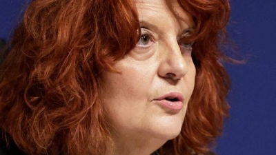 Die Pariser Staatsanwältin Beccuau setzt darauf, die Beute des Louvre-Einbruchs zurückzufinden. (Foto: Stephane De Sakutin/AFP/dpa)