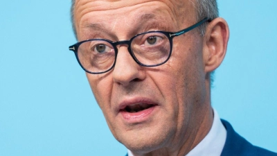 CDU-Chef Merz will seine Partei bei allen fünf Landtagswahlen im nächsten Jahr zur stärksten Partei machen. (Foto: Christophe Gateau/dpa)