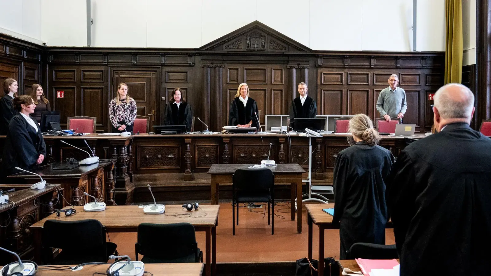 Im Landgericht Hamburg wurde das Urteil verkündet. (Archivbild) (Foto: Daniel Bockwoldt/dpa)