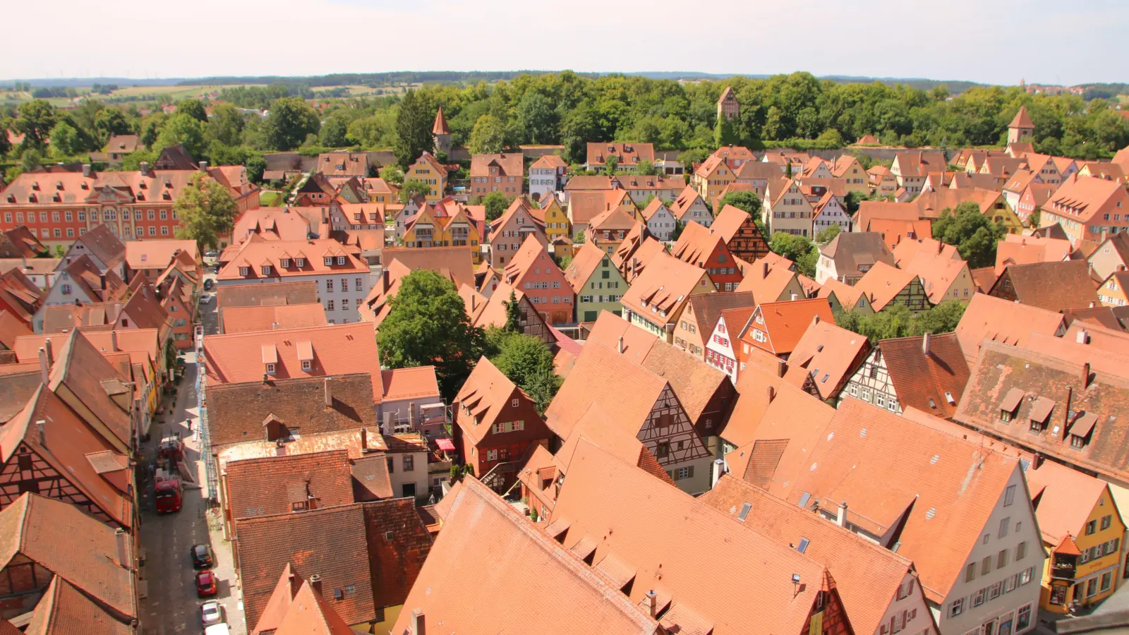 600 Häuser in der Dinkelsbühler Altstadt blieben wegen eines Schadens an der Gasleitung kalt. Der Ausfall der Versorgung mit Wärme hatte auch für die Hotellerie und Gastronomie Konsequenzen. (Foto: Martina Haas)