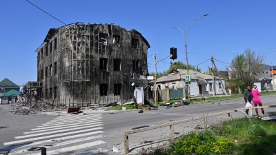 Eine Spezialeinheit des ukrainischen Militärgeheimdienstes will den Fall der strategisch wichtigen Stadt Pokrowsk aufhalten. (Archivbild) (Foto: Michael Shtekel/AP/dpa)