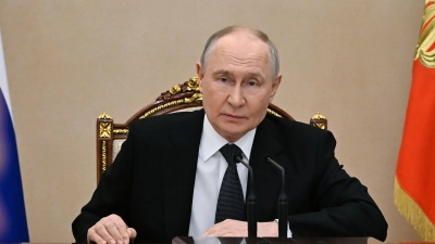 Putin betonte in seinen Glückwünschen die „ruhmreichen Kapitel“ in der gemeinsamen Geschichte (Archivbild).  (Foto: Pavel Byrkin/Pool Sputnik Kremlin via AP/dpa)
