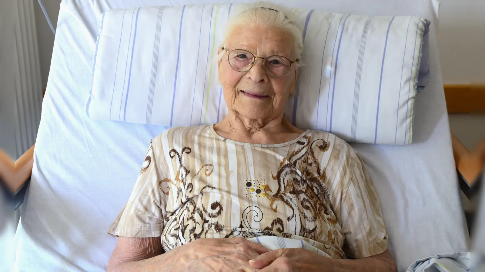 Else Jotz wird am 6. Juli 100 Jahre alt. Sie wünscht sich für das neue Lebensjahr Gesundheit. (Foto: Irmeli Pohl)
