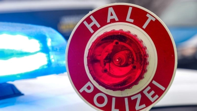 Ein 22-Jähriger wollte sich einer Polizeikontrolle entziehen und ist mit seinem Auto gegen eine Ampel gefahren. (Symbolbild) (Foto: Jan Woitas/dpa)