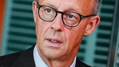 Merz erntet für seine „Zirkuszelt“-Aussage Kritik.  (Foto: Kay Nietfeld/dpa)