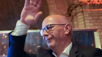 Am Abend will die CDU über die politische Zukunft von Kai Wegner beraten. (Archivbild) (Foto: Soeren Stache/dpa)