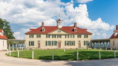 Wohin Washington zurückkehrte, von wo aus er regierte: der Familiensitz Mount Vernon.  (Foto: Thalia Romero/Courtesy of Washington.org/dpa-tmn)