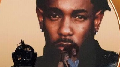 Gleich neunmal für einen Grammy nominiert: Kendrick Lamar. (Archivbild) (Foto: Chris Pizzello/Invision/AP/dpa)