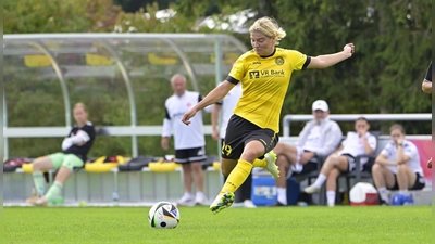 Abschiedsvorstellung in Weinberg: Lisa Wich (hier in einem anderen Spiel). (Foto: Martin Rügner)