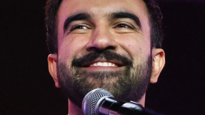 Der linke Demokrat Zohran Mamdani wird nächster Bürgermeister von New York.  (Foto: Heather Khalifa/AP/dpa)