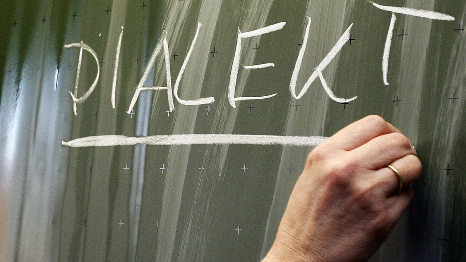 Bairisch, Fränkisch und Alemannisch-Schwäbisch - die drei Dialekte sollen besser geschützt werden. (Illustration) (Foto: Daniel Karmann/dpa)