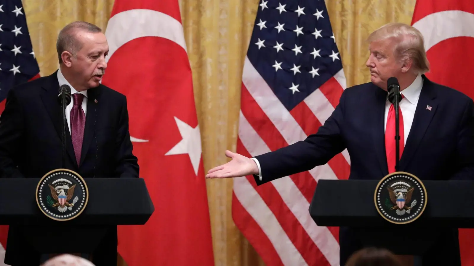 Trump hatte Erdogan bereits in seiner ersten Amtszeit im Weißen Haus empfangen. (Archivbild) (Foto: Evan Vucci/AP/dpa)