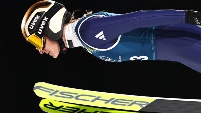 Katharina Schmid hat ihre Ziele fest im Blick. (Foto: Daniel Karmann/dpa)