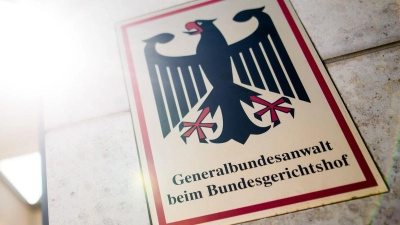 Die Bundesanwaltschaft hat drei Männer festnehmen lassen. (Archivbild) (Foto: Christoph Schmidt/dpa)