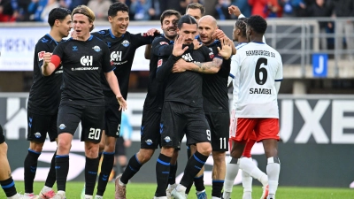 Lässt Paderborn jubeln: Rayan Philippe. (Foto: Swen Pförtner/dpa)