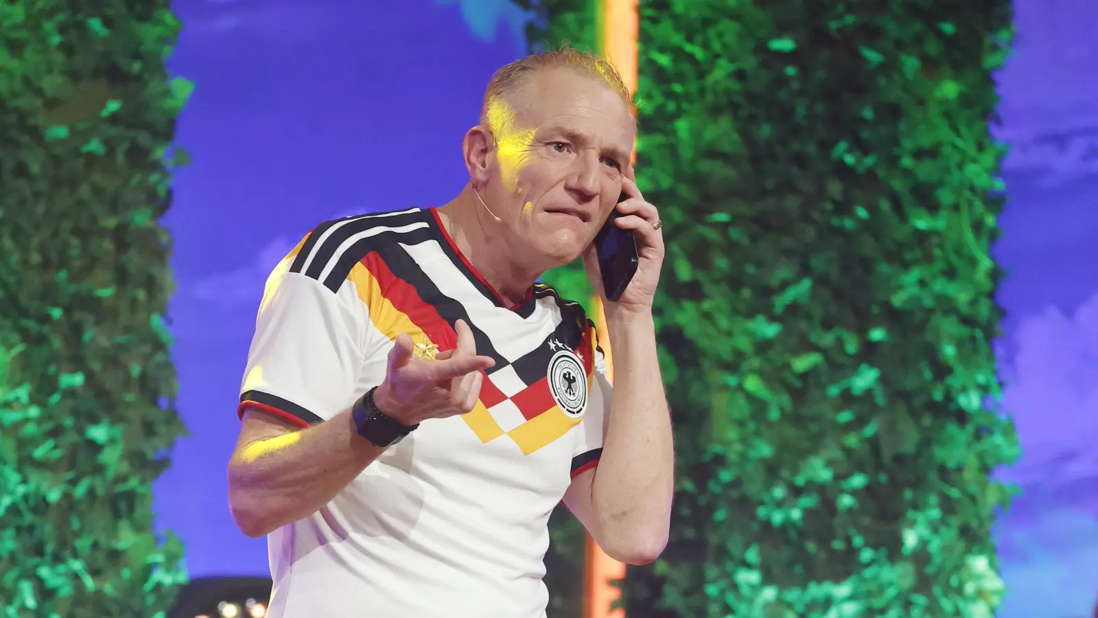 Spaßmacher im Sportdress: Michl Müller. (Foto: Reinhard Zichy)