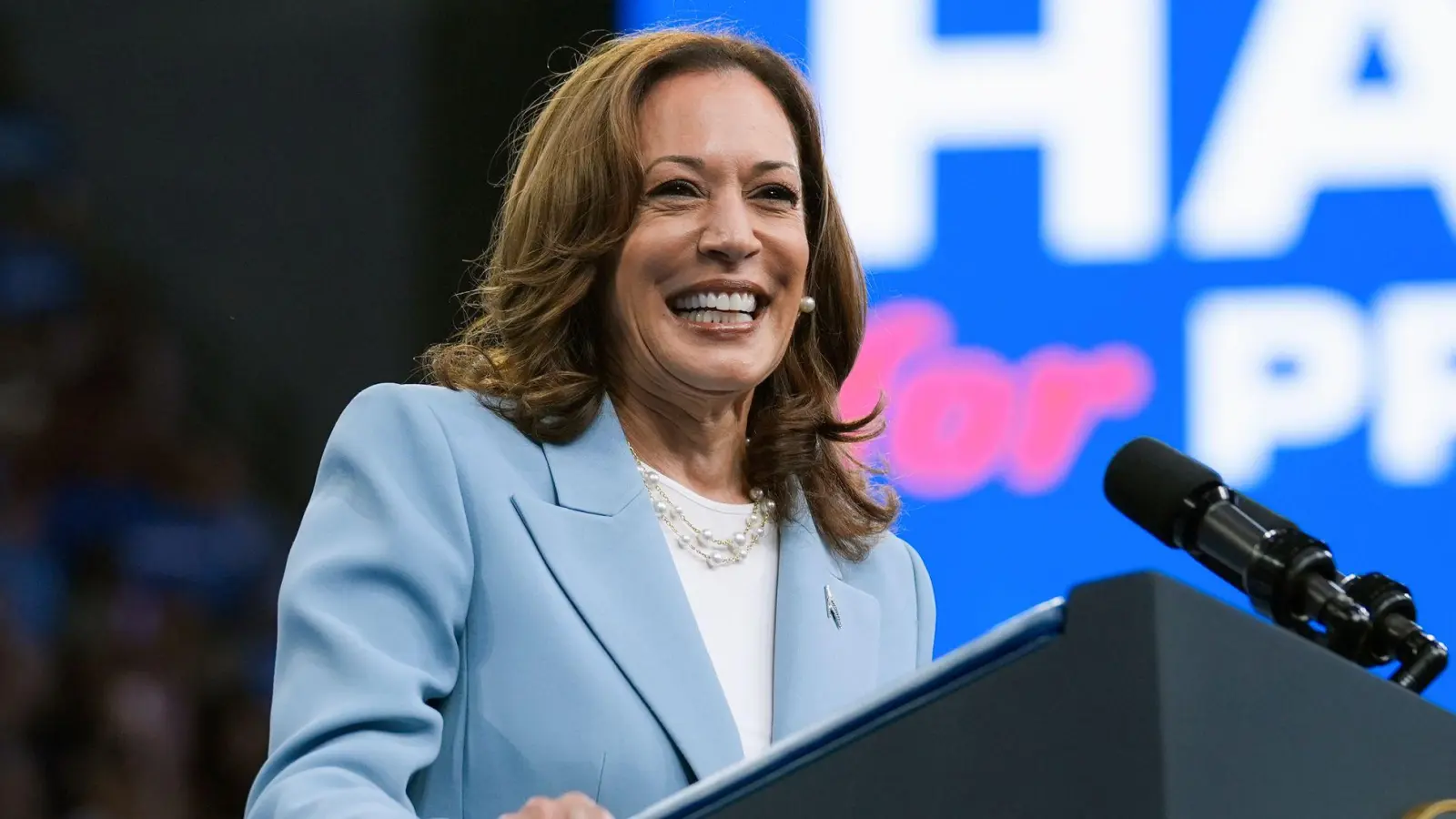 US-Vizepräsidentin Kamala Harris hat sich bei einer Online-Abstimmung der Demokraten die notwendige Mehrheit der Delegiertenstimmen für die Präsidentschaftskandidatur ihrer Partei gesichert. (Archivbild) (Foto: John Bazemore/AP)