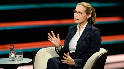 Brosius-Gersdorf äußert sich ausführlich bei Markus Lanz.  (Foto: Markus Hertrich/ZDF/dpa)