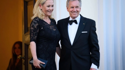 Christian und Bettina Wulff sind zum dritten Mal geschieden. (Archiv)  (Foto: Bernd von Jutrczenka/dpa)