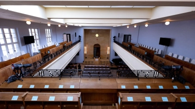 Die 1931 errichtete Synagoge in der Münchner Reichenbachstraße wurde nun nach alten Vorlagen möglichst originalgetreu saniert.  (Foto: Sven Hoppe/dpa)