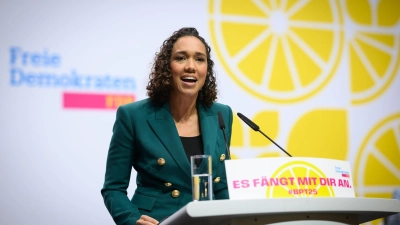 Nicole Büttner ist die neue FDP-Generalsekretärin. (Foto: Bernd von Jutrczenka/dpa)