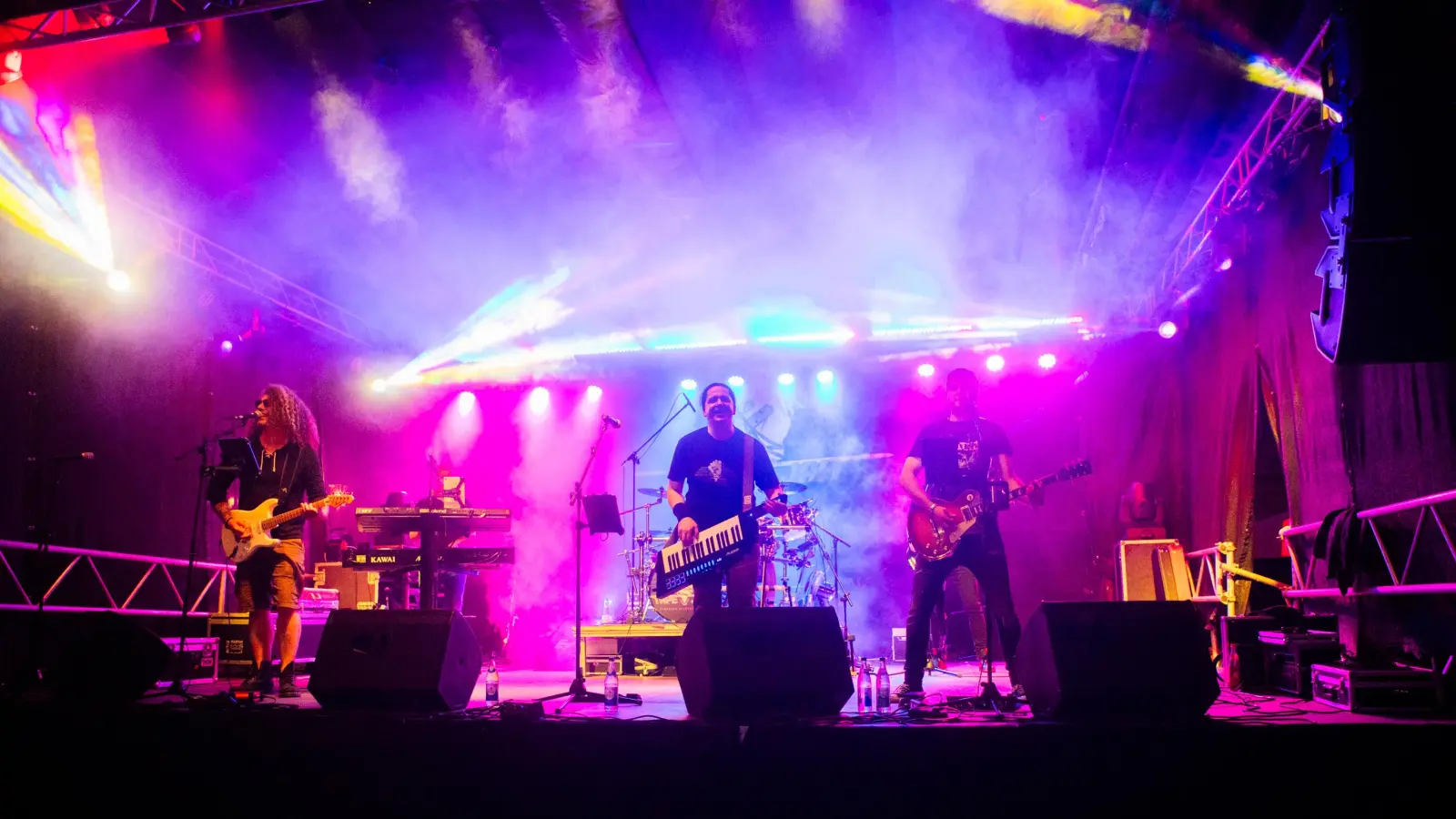 Tape Jam heizen dem Martin-Luther-Platz ein. (Foto: Evi Lemberger)