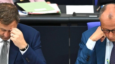 Kanzler und Vizekanzler stehen unter Druck. (Foto: Elisa Schu/dpa)