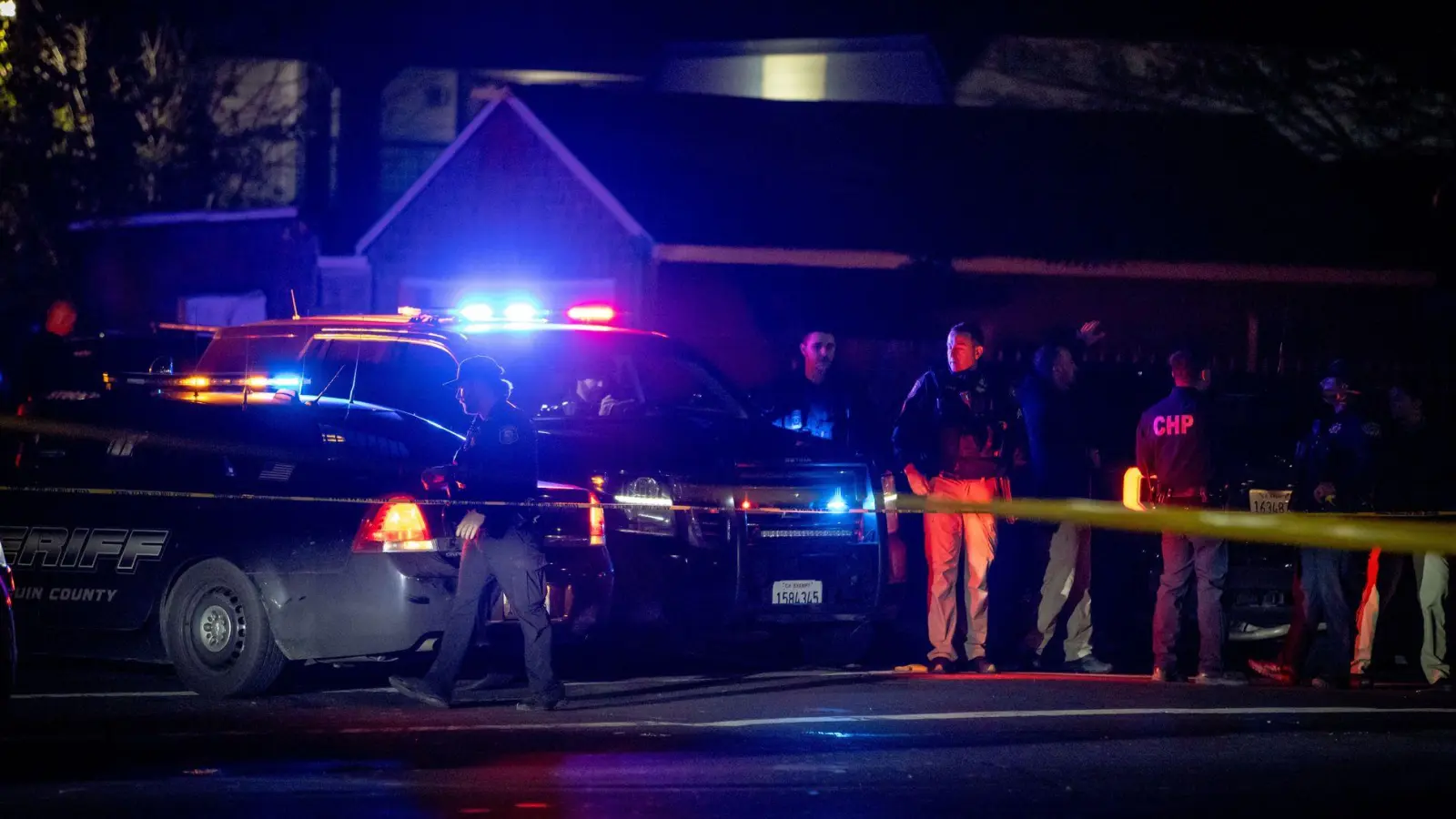 In Stockton sind bei einem Familientreffen Schüsse gefallen. (Foto: Ethan Swope/AP/dpa)