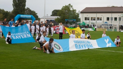 Der Regionalliga Bayern, hier eine Szene vom Eröffnungsspiel bei der SpVgg Ansbach im Juli, wird sich verändern.  (Foto: Evi Lemberger)