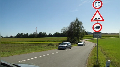 Kommt die Einbahnstraßen-Regelung, wird die Fahrt von Katterbach nach Untereichenbach nicht mehr möglich sein. (Foto: Winfried Vennemann)