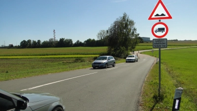 Kommt die Einbahnstraßen-Regelung, wird die Fahrt von Katterbach nach Untereichenbach nicht mehr möglich sein. (Foto: Winfried Vennemann)