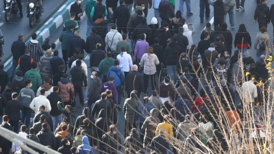 Bei den Protesten im Iran kommt es zunehmend zu Gewalt. (Archivbild) (Foto: -/Fars News Agency/AP/dpa)