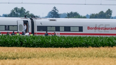 Ein Jahr nach dem Axtangriff in einem ICE in Niederbayern ist das Urteil gegen den Beschuldigten gesprochen worden. (Archivbild) (Foto: Armin Weigel/dpa)