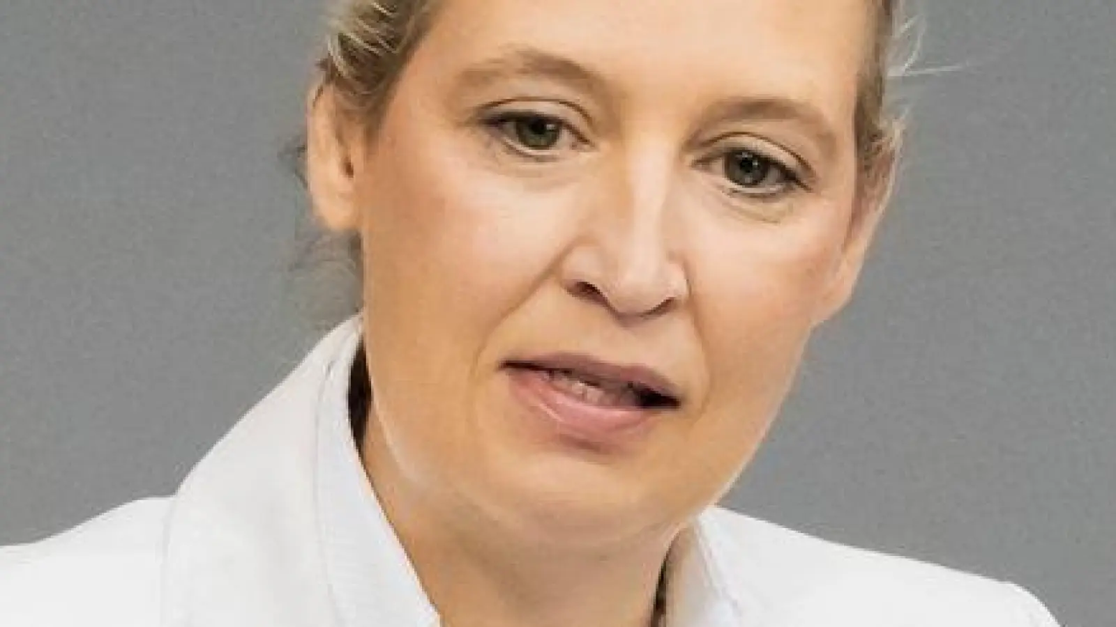 AfD-Chefin Alice Weidel wirft der Bundesregierung vor, das Land in die Staatspleite zu treiben. (Foto: Christoph Soeder/dpa)