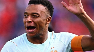 Hat bei dieser WM schon acht Tore erzielt: Kylian Mbappé. (Foto: Tom Weller/dpa)
