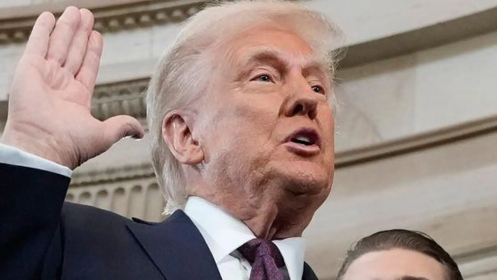 Das erste Jahr seiner zweiten Amtszeit hat Trump hinter sich gebracht. (Archivbild) (Foto: Morry Gash/AP Pool/AP/dpa)