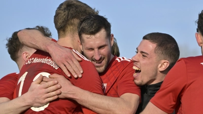 Ein Tor ist immer schön und ein spätes Tor ist besonders schön. So erlebte der TSC Neuendettelsau den Ligaauftakt 2026. (Foto: Martin Rügner)