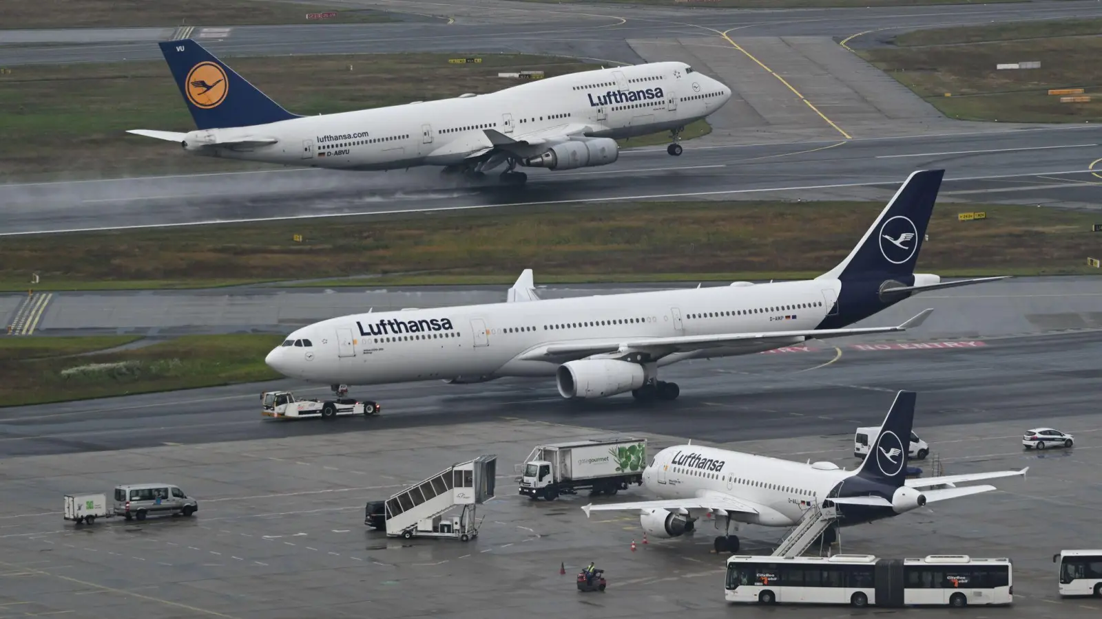 Lufthansa hat ihren Flugbetrieb stabilisiert. (Archivbild) (Foto: Arne Dedert/dpa)