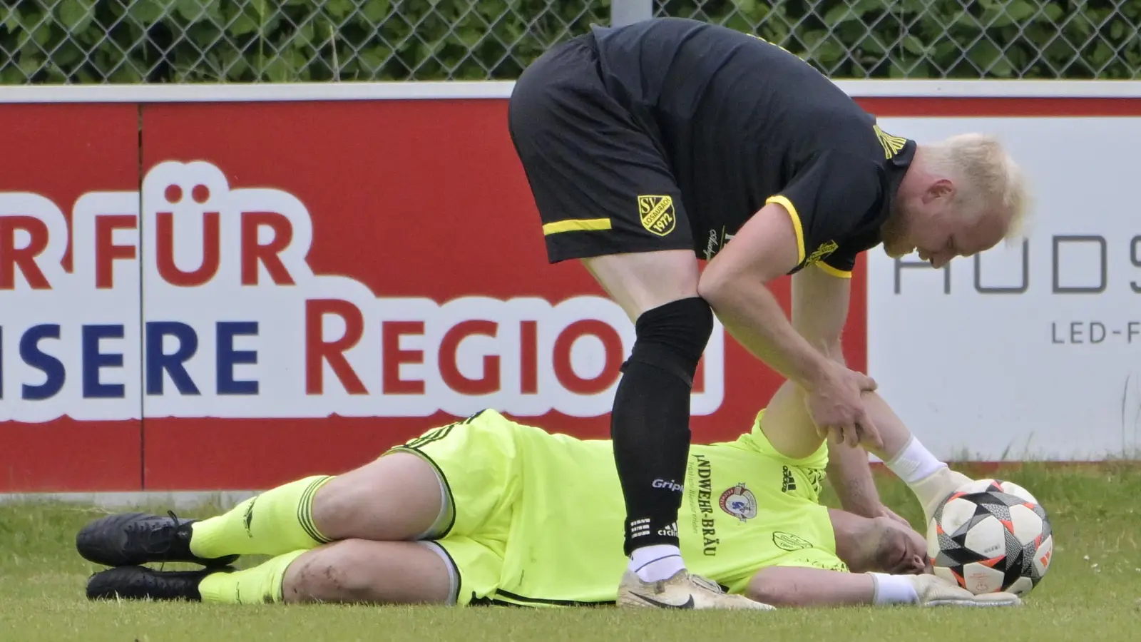 Und erlebte Schmerzen sowie Trost von Marco Volkert. (Foto: Martin Rügner)