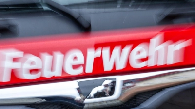 Feuerwehrleute löschen über Stunden die Flammen. (Symbolbild) (Foto: Jens Büttner/dpa)