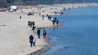 Urlaub an der See spielt im ersten Quartal noch keine große Rolle. (Foto: Stefan Sauer/dpa)