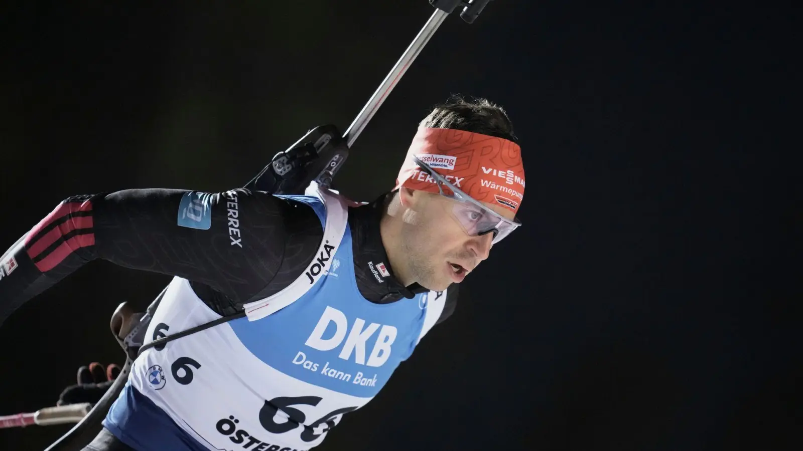 Philipp Nawrath wurde bester Deutscher im Sprint. (Foto: Björn Larsson Rosvall/TT News Agency/AP/dpa)